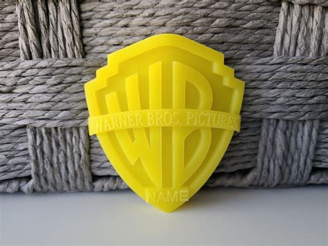 Warner Bros Logo Warner Bros Television 3D Printed | Etsy