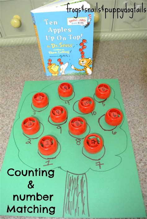 Ten Apples Up On Top- counting & number matching activity - FSPDT