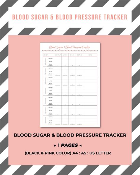 Blood sugar and blood pressure chart pdf - italyplm