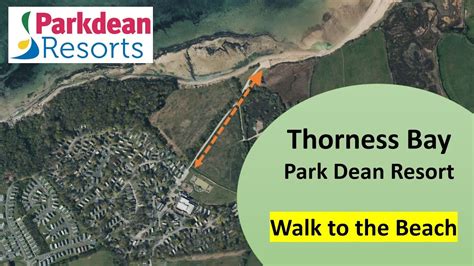 Walk to the beach - Thorness Bay - Park Dean Resort - Isle of Wight ...