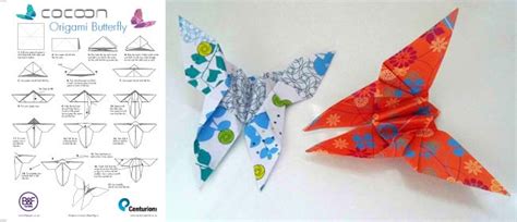 Origami butterfly tutorial - Sweet Living Magazine