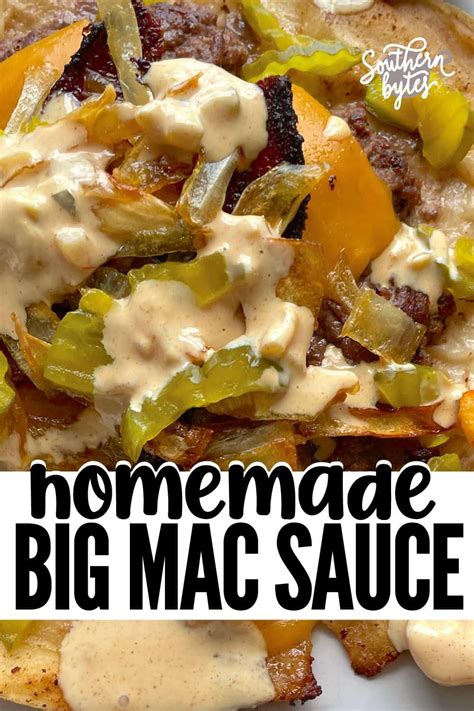 Mcdonald s big mac special sauce recipe copycat secret sauce – Artofit