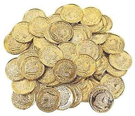 Fake gold Coins - Pack of 144 - Walmart.com