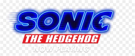 Sonic The Hedgehog Movie Logo, HD Png Download - vhv