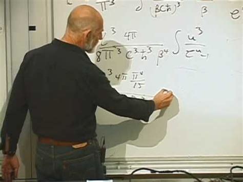 May 11, 2009 - Leonard Susskind lectures on harmonic oscillators, quantum states, boxes of ...