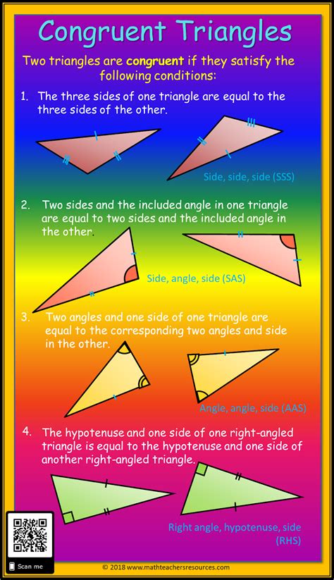 Congruent Triangle Rules ~ TenTors Math Teacher Resources