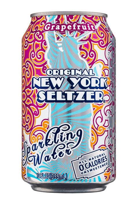 Grapefruit Sparkling Water (2016) | Original New York Seltzer | BevNET.com Product Review ...