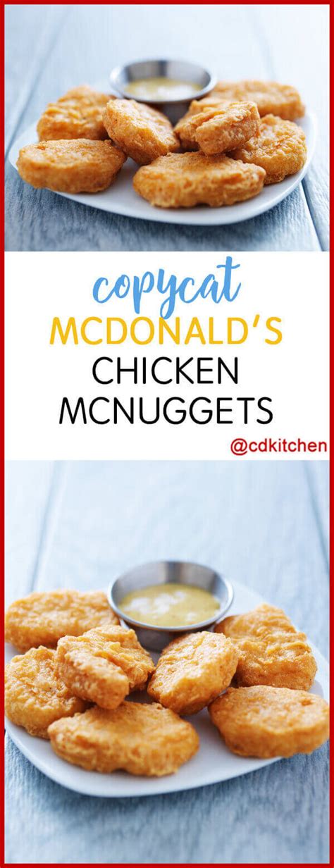 Copycat McDonald's Chicken McNuggets Recipe | CDKitchen.com