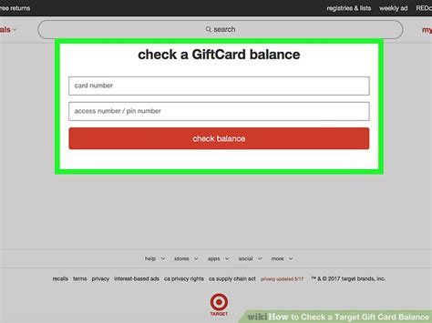 How to Check a Target Gift Card Balance: 9 Steps (with Pictures)