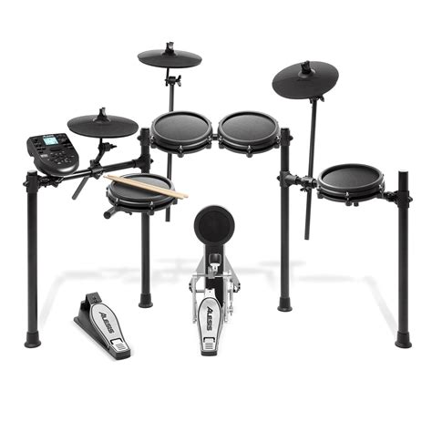 Buy Alesis Drums Nitro Mesh Electric Drum Kit with Mesh Pads, USB MIDI Connectivity, Drum Sticks ...