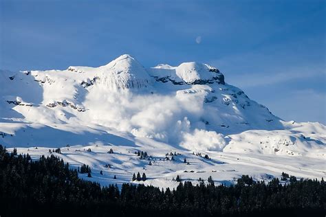 How Many Types Of Avalanches Are There? - WorldAtlas