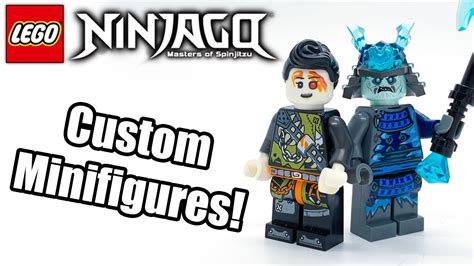 Custom Printed LEGO Ninjago Faith and Grimfax Minifigure Review! - YouTube