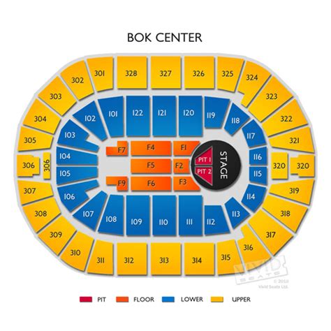 BOK Center Tickets - BOK Center Information - BOK Center Seating Chart