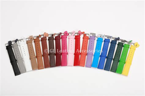 Ladies Men's High Quality Leather Thin Watch Strap 19 Colours 12mm - 24mm | eBay