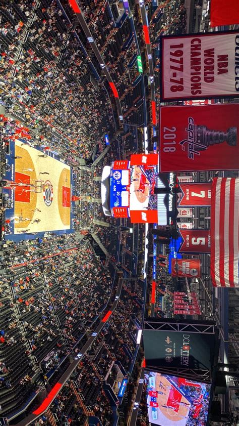 first NBA game: Washington Wizards @Capitol One Arena | Washington wizards, Landmarks, Arena