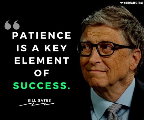 bill gates quote about science is a key element of success