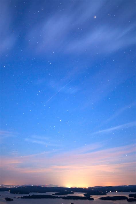 Free stock photo of sky, stars, sunset