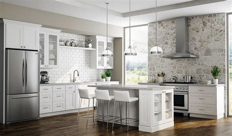 Dover White Kitchen Cabinets | RTA Cabinet Store