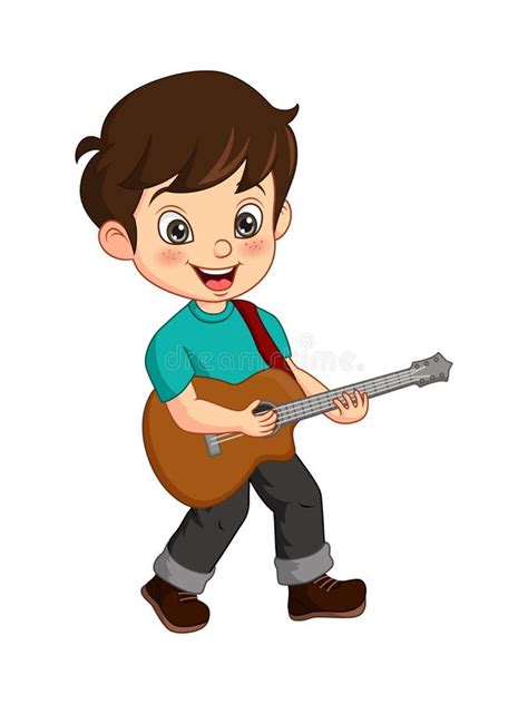 Cartoon Boy Playing Guitar – Telegraph