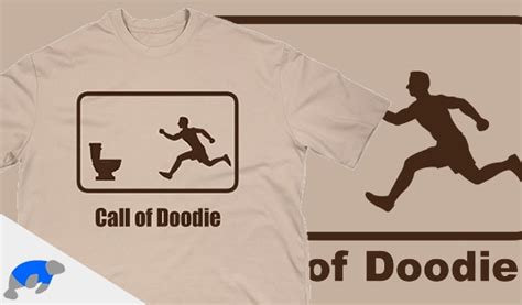 Call of Doodie shirt, $15 Video Games Funny, Wombat, Making Shirts, Call, Humor, Humour, Funny ...