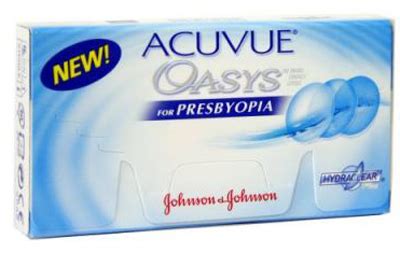 Acuvue Oasys Presbyopia | Stamper Optometry | San Francisco CA