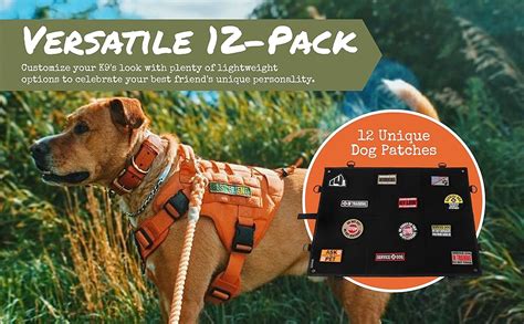 14er Service Dog Patches (12-Pack) – 14er Tactical, Dog Patches For Harness