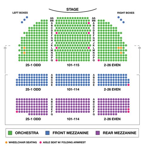 Ethel Barrymore Theatre Seating Chart | Ethel Barrymore Theatre ...