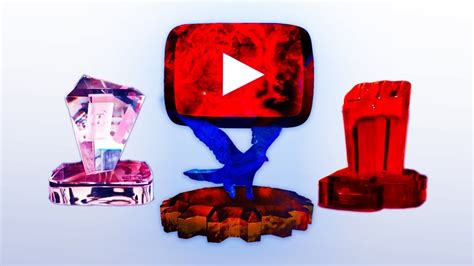 Youtube Play Button! How Many Types Of? Let's Take A Look At All 5 In ...