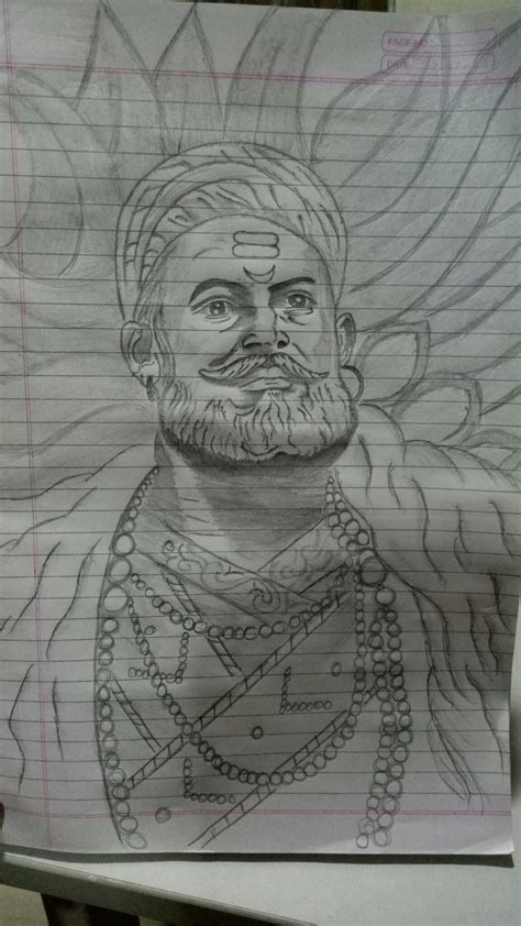 Chhatrapati Shivaji Maharaj Sketch by Shubham Hanchate | Sketches ...