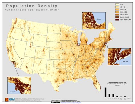 United States Population Map