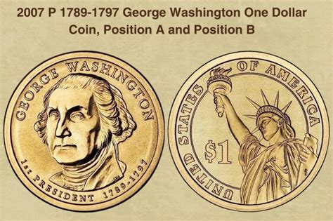 1789-1797 George Washington $1 Gold Dollar Coin Value (Errors List, "D ...