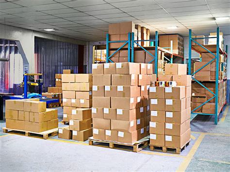 Best Stacked Boxes Warehouse Stock Photos, Pictures & Royalty-Free Images - iStock