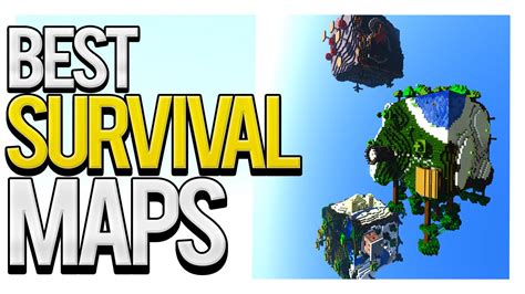 Best Survival Maps (Top 5 Minecraft Survival Maps) - YouTube