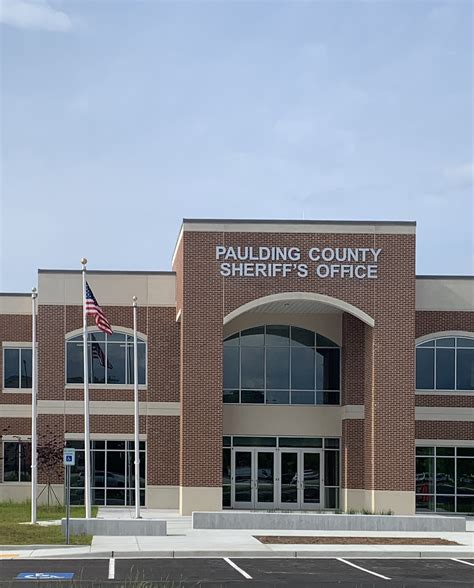 New Paulding County Sheriff’s Office Opens - Paulding County NEWS - Paulding.com