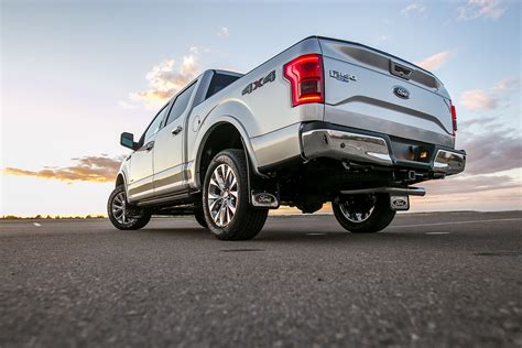 Silver F150 | 2016 F150 with stainless Ford logo Gatorback f… | Flickr