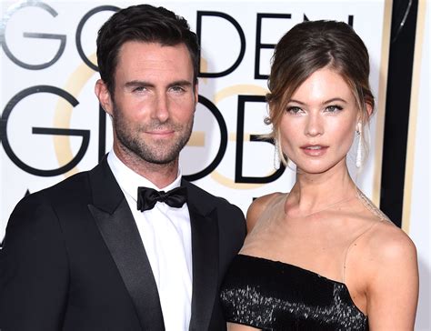 Adam Levine Shares Cute Bump Photo of Wife Behati Prinsloo and Blake Shelton - Life & Style