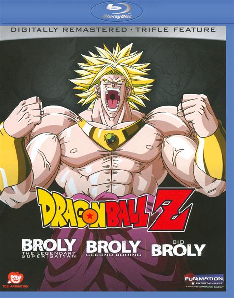 Best Buy: DragonBall Z: Broly Triple Feature [Blu-ray] [1993]