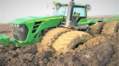 Big Engine Tractors Stuck In Mud 2020 - YouTube