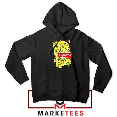 Bart Simpson Supreme Hoodie Sitcom Parody Hoodies S-2XL - Apparel