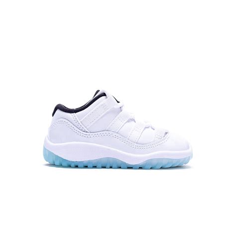 jordan toddlers air jordan 11 retro low white legend blue white black