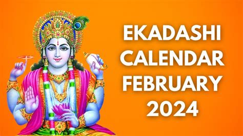 Ekadashi February 2024: Complete List Of Magh Maas Ekadashi Dates ...