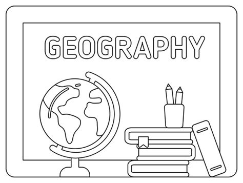 Geography Coloring Pages