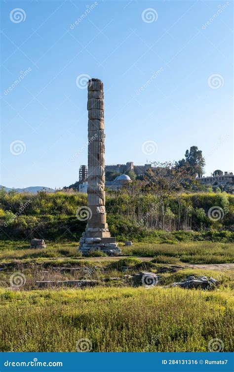 Remains of the Temple of Artemis or Artemision, Aka the Temple of Diana ...