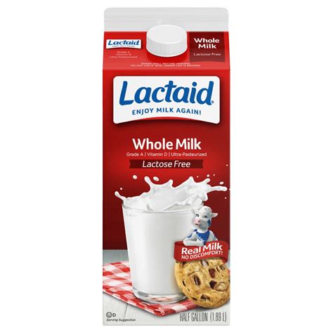 Lactaid Milk Nutrition Label - Best Label Ideas 2019