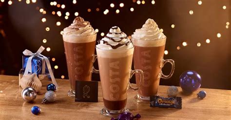 Costa Coffee unveil Christmas 2020 menu including Quality Street latte ...