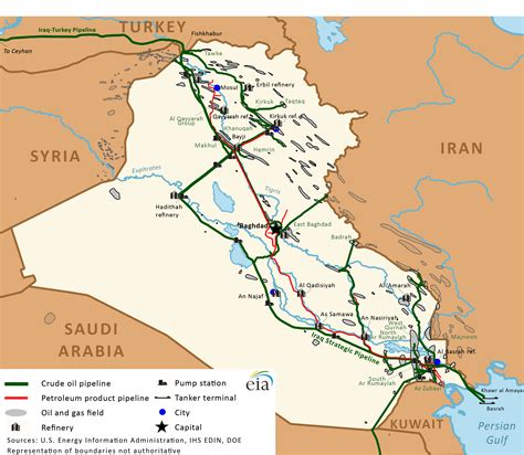 Figure 1. Map of Iraq