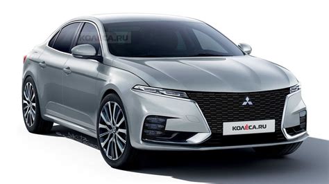 Mitsubishi Galant Rendering Imagines Sleek Sedan Revival