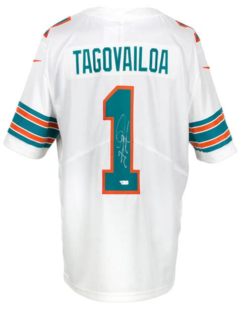 Tua Tagovailoa Signed Dolphins Jersey (Fanatics) | Pristine Auction