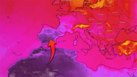 A Record-Challenging Heatwave heads for Spain late this week. Extreme ...