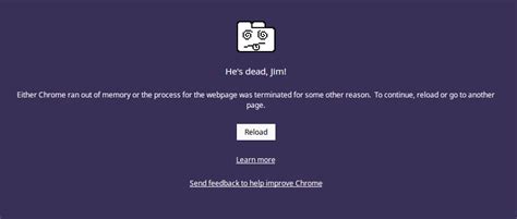 Fix Google Chrome error He's Dead, Jim! – TechCult